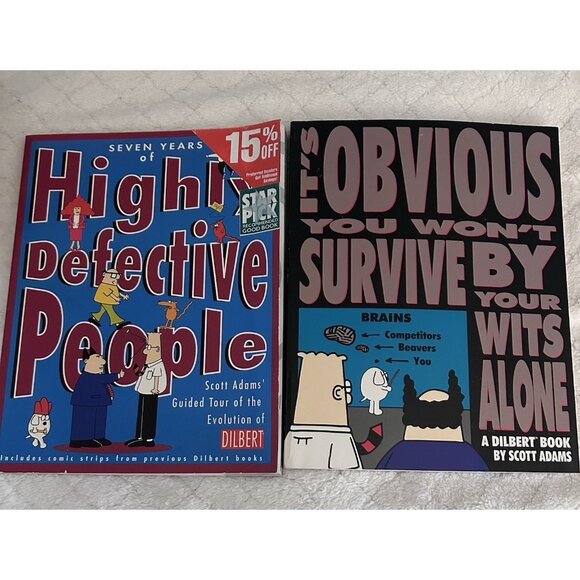 DILBERT and DOGBERT Office Lot of 10 Paperback/Hardback Scott Adams Phone Cards - Picture 6 of 6